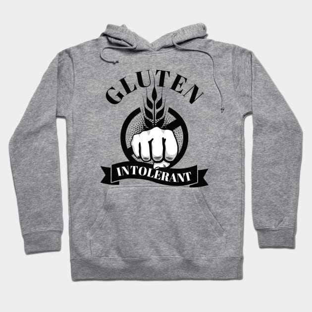 Gluten Intolerant | Punch Gluten Hoodie by dkdesigns27